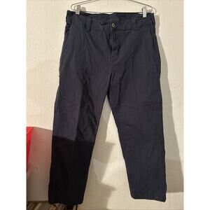 Colorado Clothing Mens 34x29 Relaxed Stretch workwear CANVAS Blue NWOT
